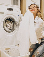 Lavadora cliente satrifecho